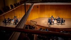 String Quartet on stage